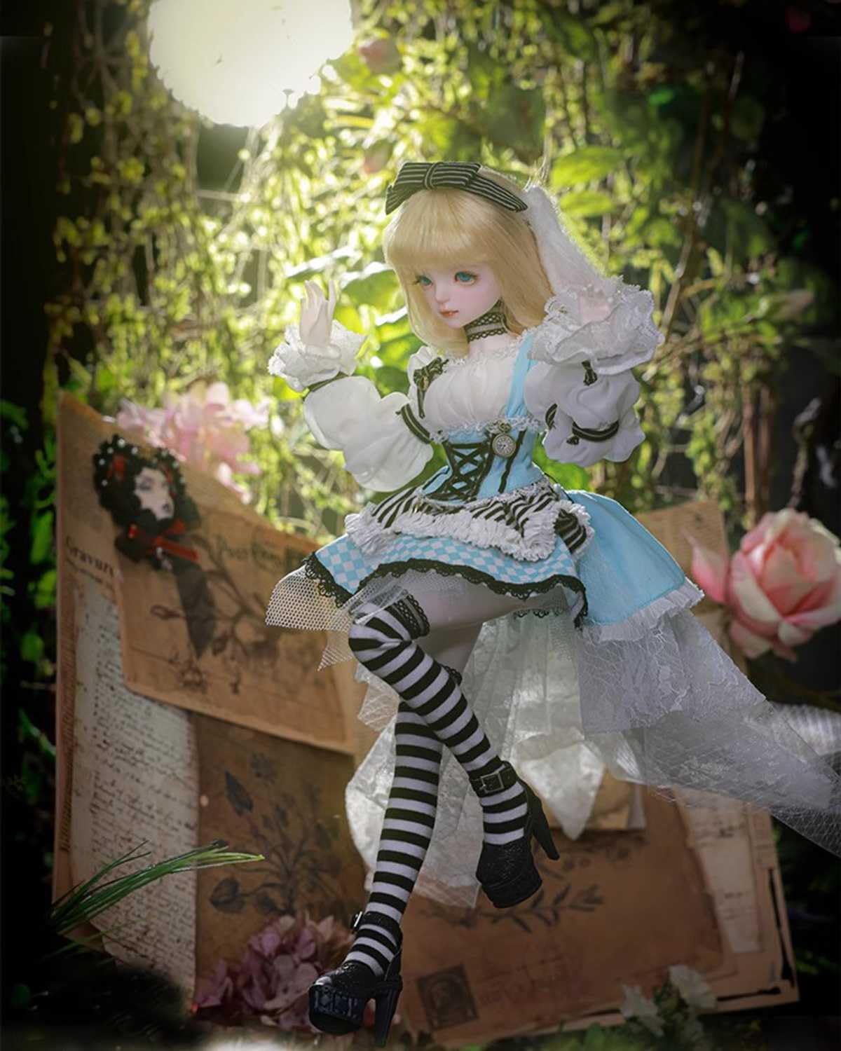 Кукла WENCY BJD 1/4 SD Handmade Dolls BJD Doll DIY Toys с полным набором одежды, обувью, париком и макияжем для девочек от 6 лет на день рождения и Новый год, фото №8