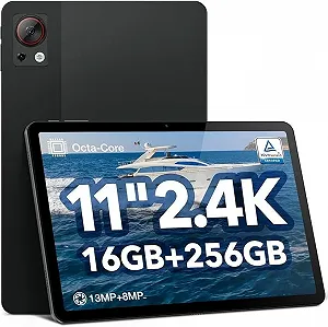 Планшет 11" Full HD DOOGEE T30S 6+10/256Gb / 4G / 2-SIM / 8 ядер / Android 14 / 8580 mAh / Чорний - Фото 1