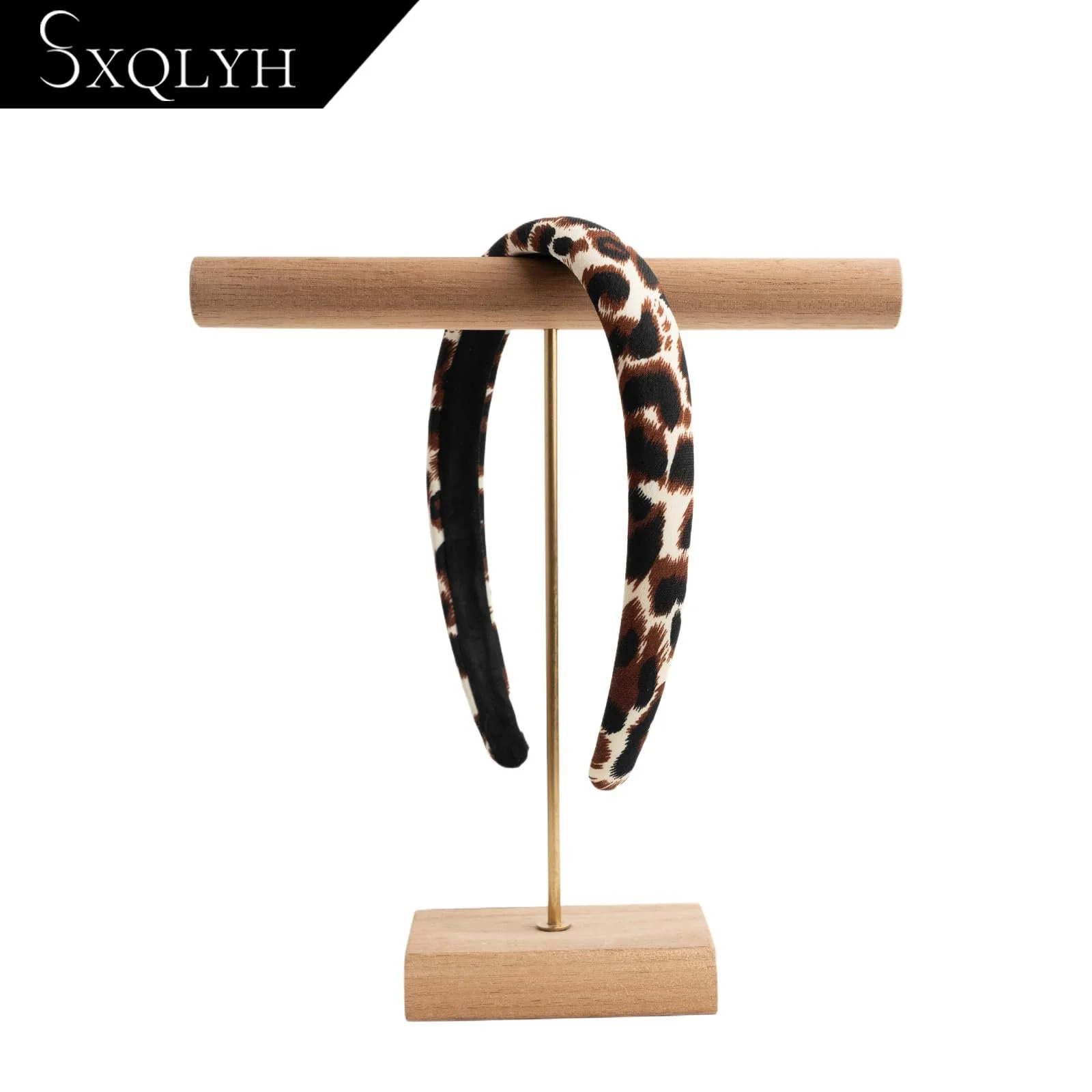 Обруч М'який Тканинний Леопардовий Принт, фото №3