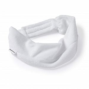 Повязка на голову махровая Manicare белая - Фото 1
