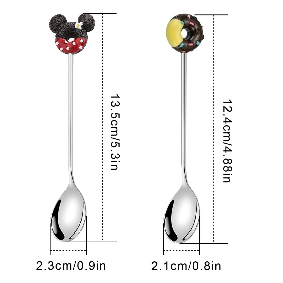 Ложка Кавова Mouse Doughnut Набір 6 шт., фото №2