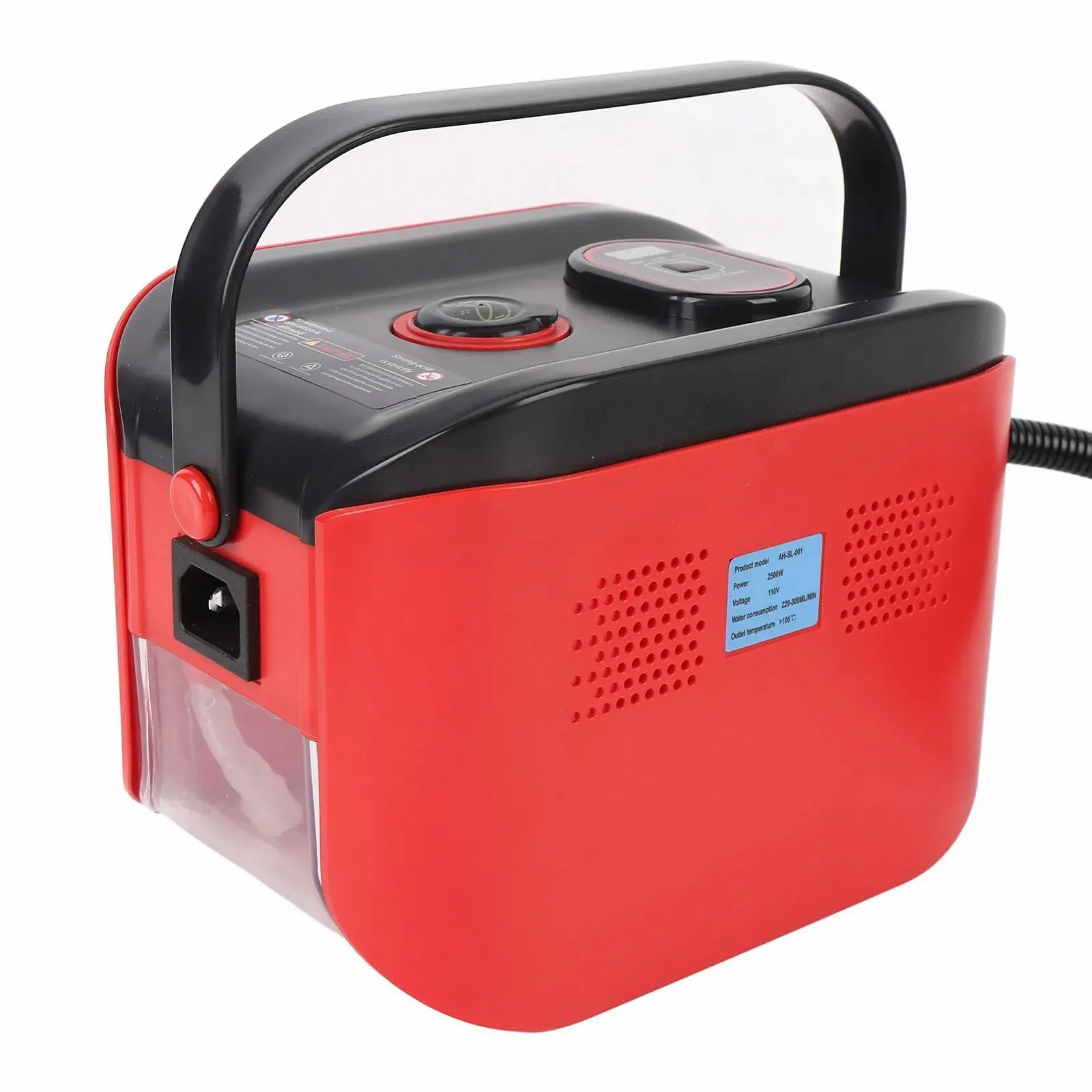 Пароочисник ручний мультифункціональний 220 В Червоний, фото №4 Пароочисник ручний мультифункціональний 220 В Червоний, фото №4