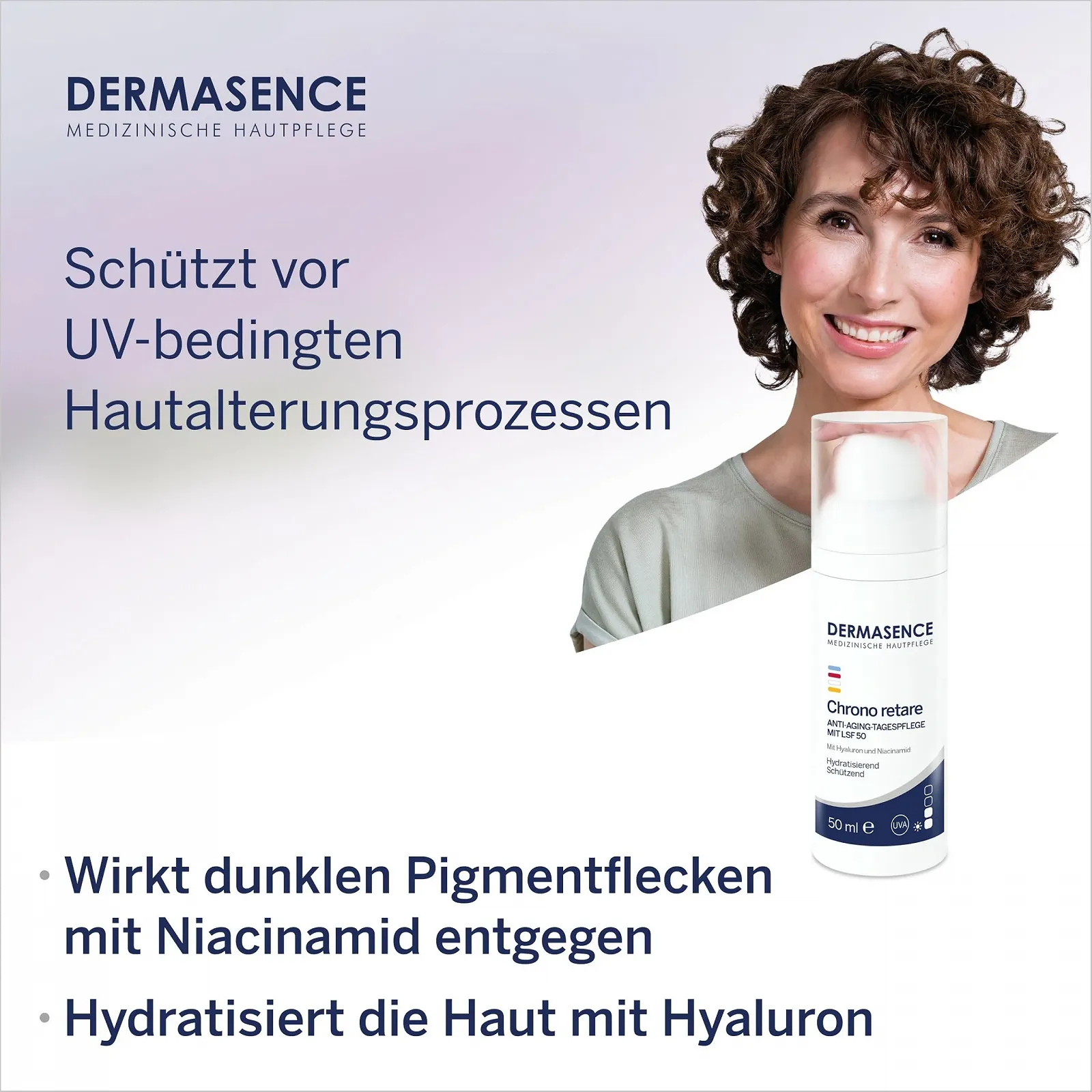 Денний крем DERMASENCE Chrono Retare Anti-Ageing SPF 50 50 мл, фото №4 Денний крем DERMASENCE Chrono Retare Anti-Ageing SPF 50 50 мл, фото №4