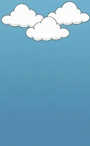 Фон для фото Click Props Cartoon Clouds 1.52 х 2.44 м - Фото 1