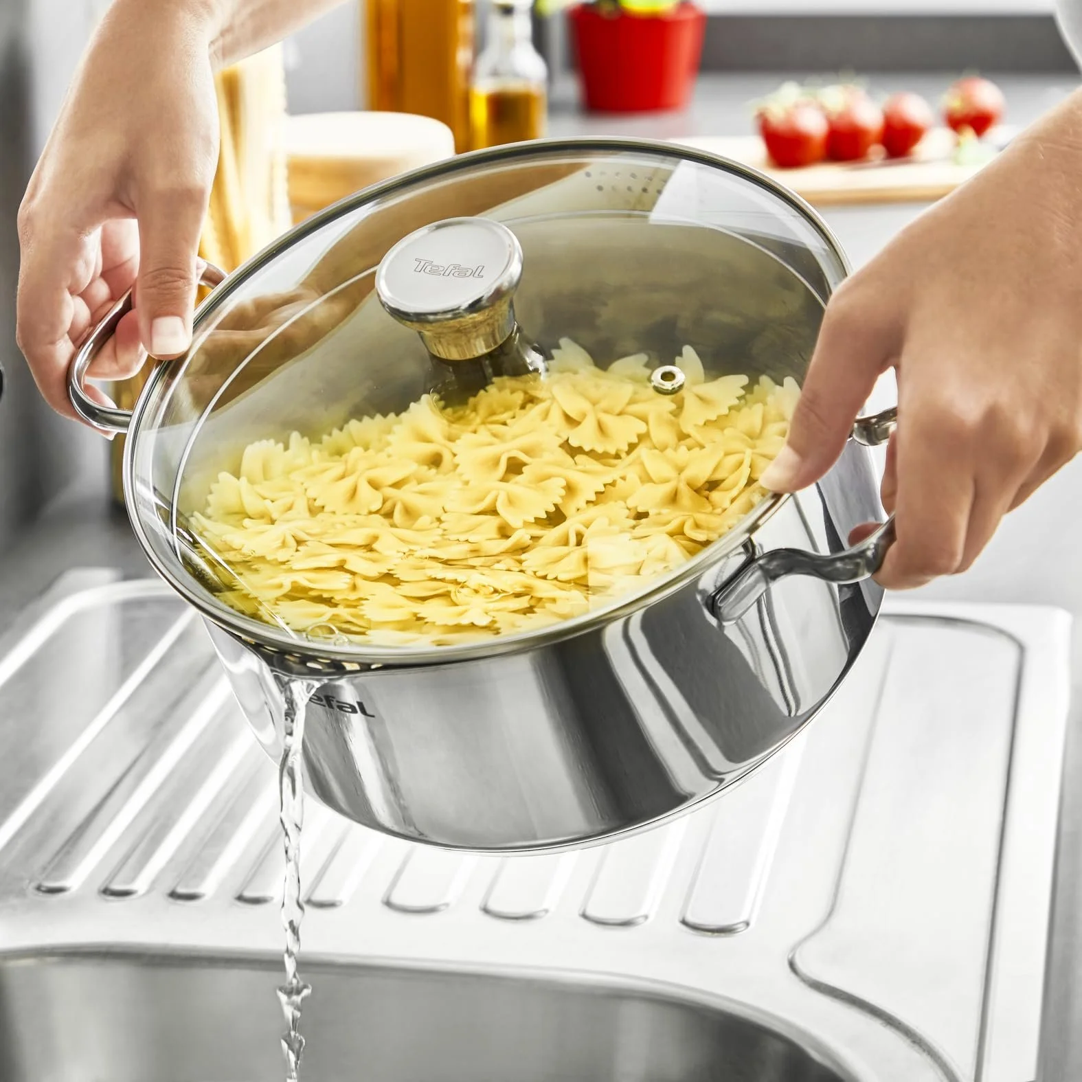 Каструля Tefal Duetto 24 см Підходить для індукційних плит, фото №4