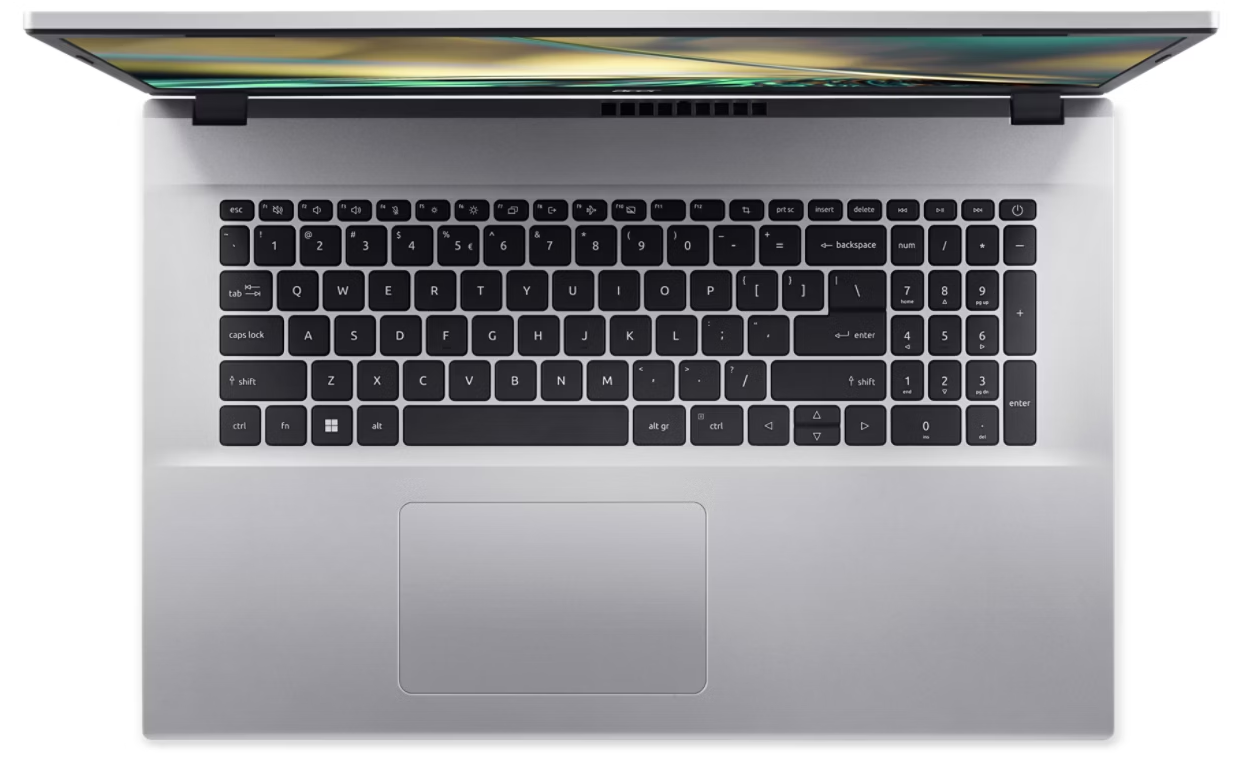 Ноутбук 17.3" Acer Aspire 3 (A317-54-73VM) Intel Core i7-1255U RAM 16GB SSD 512GB Windows 11 (UKR), фото №2 Ноутбук 17.3" Acer Aspire 3 (A317-54-73VM) Intel Core i7-1255U RAM 16GB SSD 512GB Windows 11 (UKR), фото №2