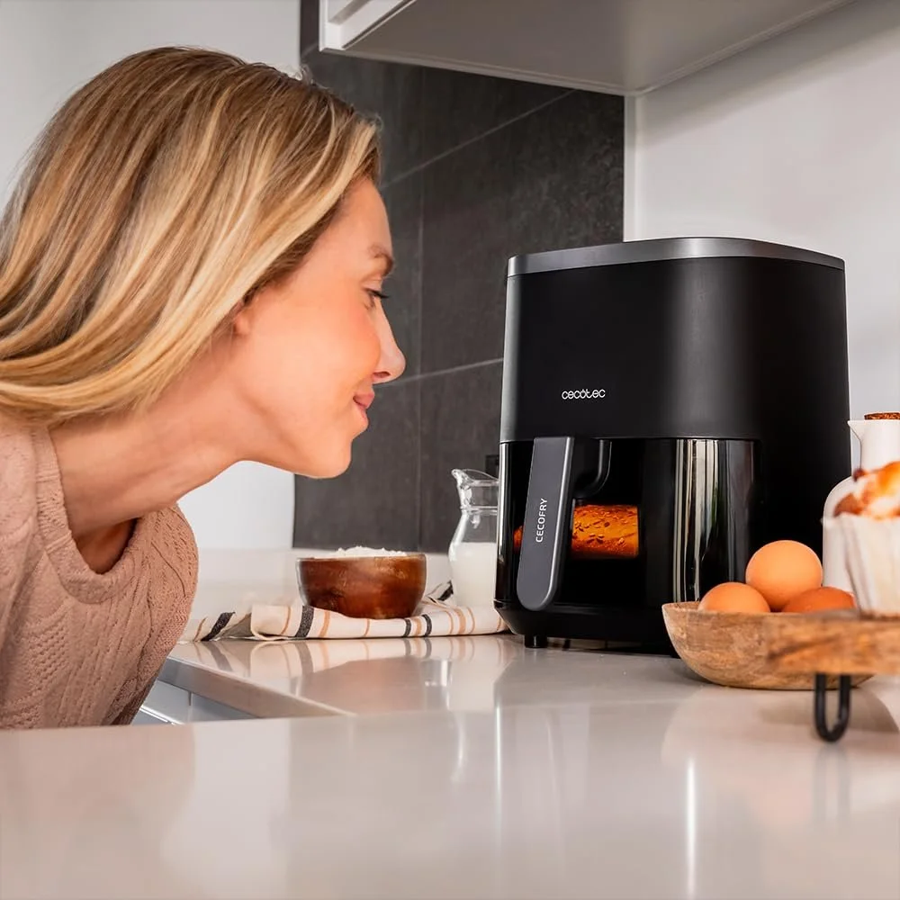 Мультипечь Cecotec Cecofry Fantastik Window 4000 4 л 1400 Вт 9 меню Touch Control PerfectCook, фото №6 Мультипечь Cecotec Cecofry Fantastik Window 4000 4 л 1400 Вт 9 меню Touch Control PerfectCook, фото №6