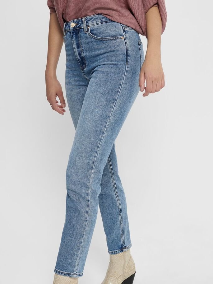 Джинсы ONLY LIFE HW ST ANKLE MAE0012 NOOS Medium Blue Denim, размер M, фото №4