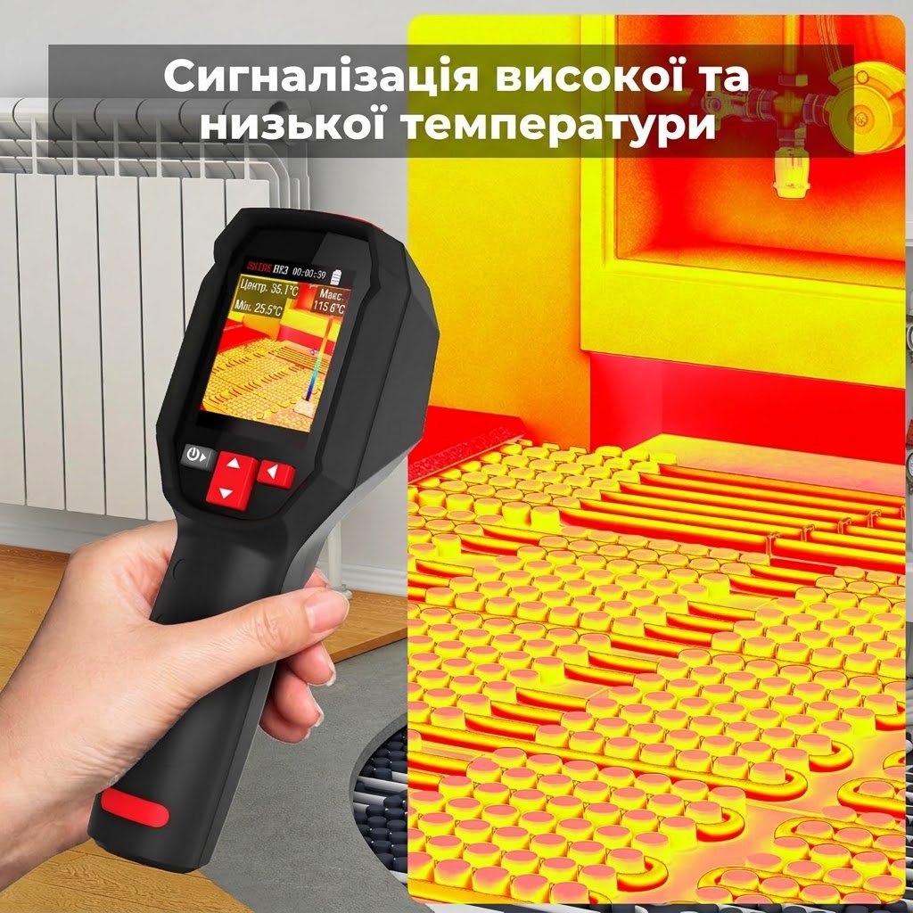 Тепловизор BSIDE HX3 / 240 x 240 / от -20 °C до +550 °C, фото №6