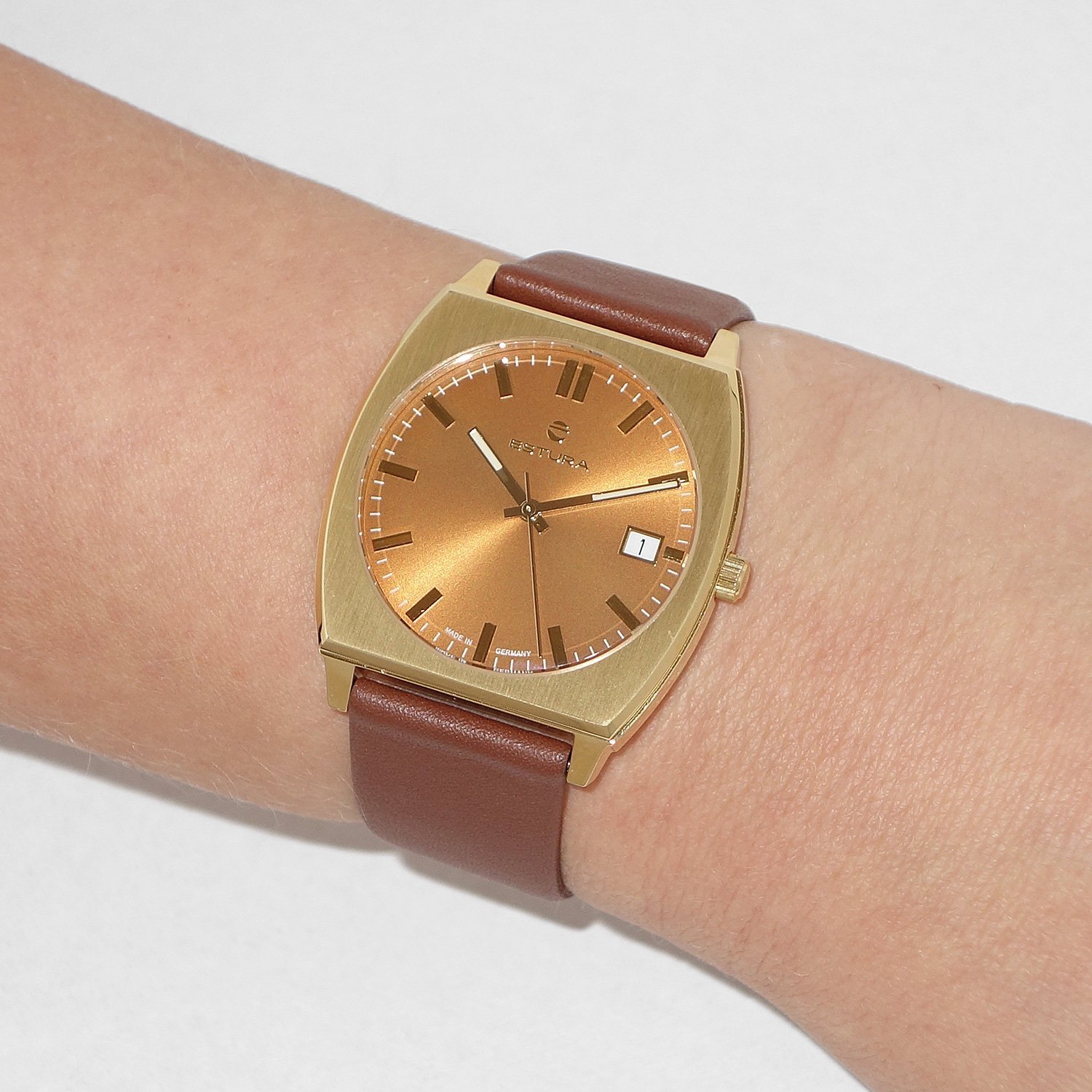 Женские часы Estura Miss Belleville Elegant 4051-02, золотой, Modern, фото №4 Женские часы Estura Miss Belleville Elegant 4051-02, золотой, Modern, фото №4