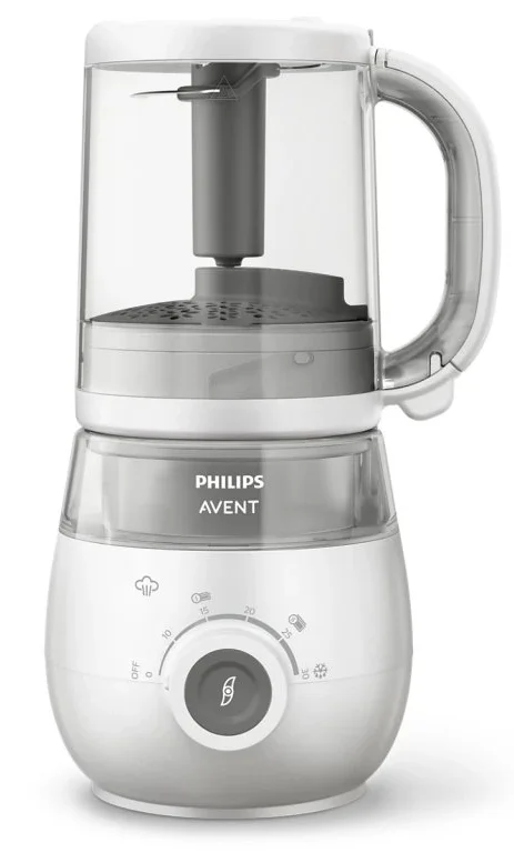 Кухонний комбайн Philips Avent SCF883/20 / 4-в-1 / 1 л / Контейнери для зберігання / Білий, фото №2