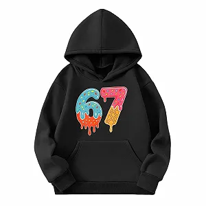 Худи Без бренда Подростковый для девочки Толстовка Удобный для мальчиков Повседневный Модный Детский Мягкий Флис Теплый Дышащий На каждый день Куртка-толстовка с длинными рукавами - Фото 1