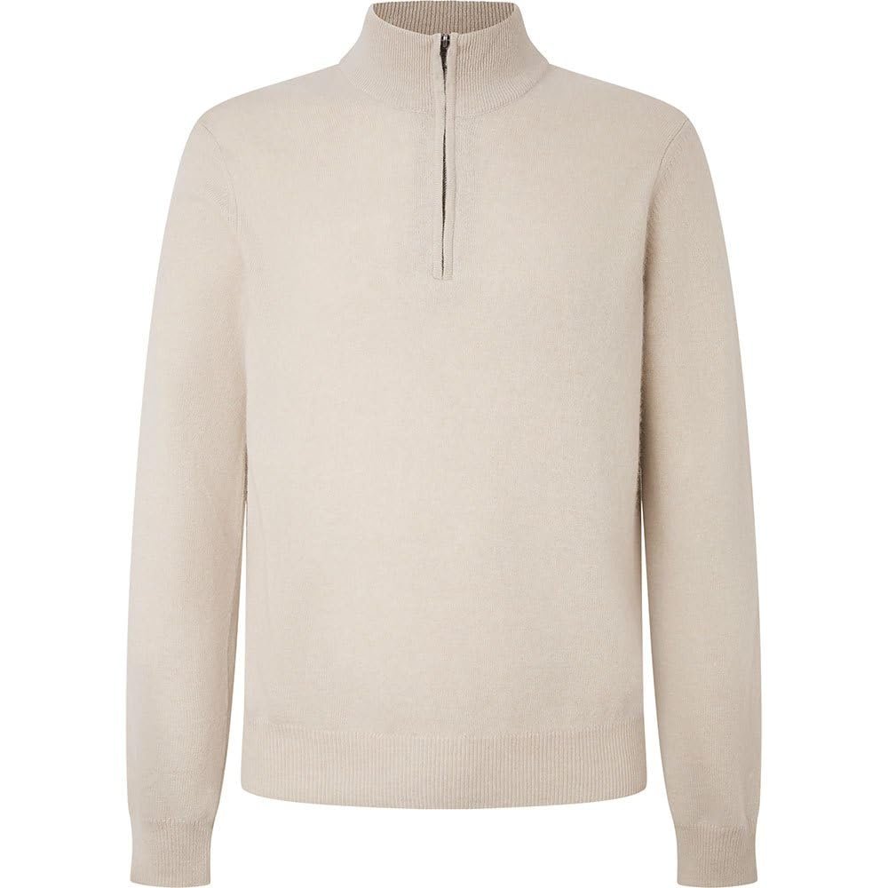 Пуловер Hackett London, мужской, Merino Cash Mix Hzip, фото №1