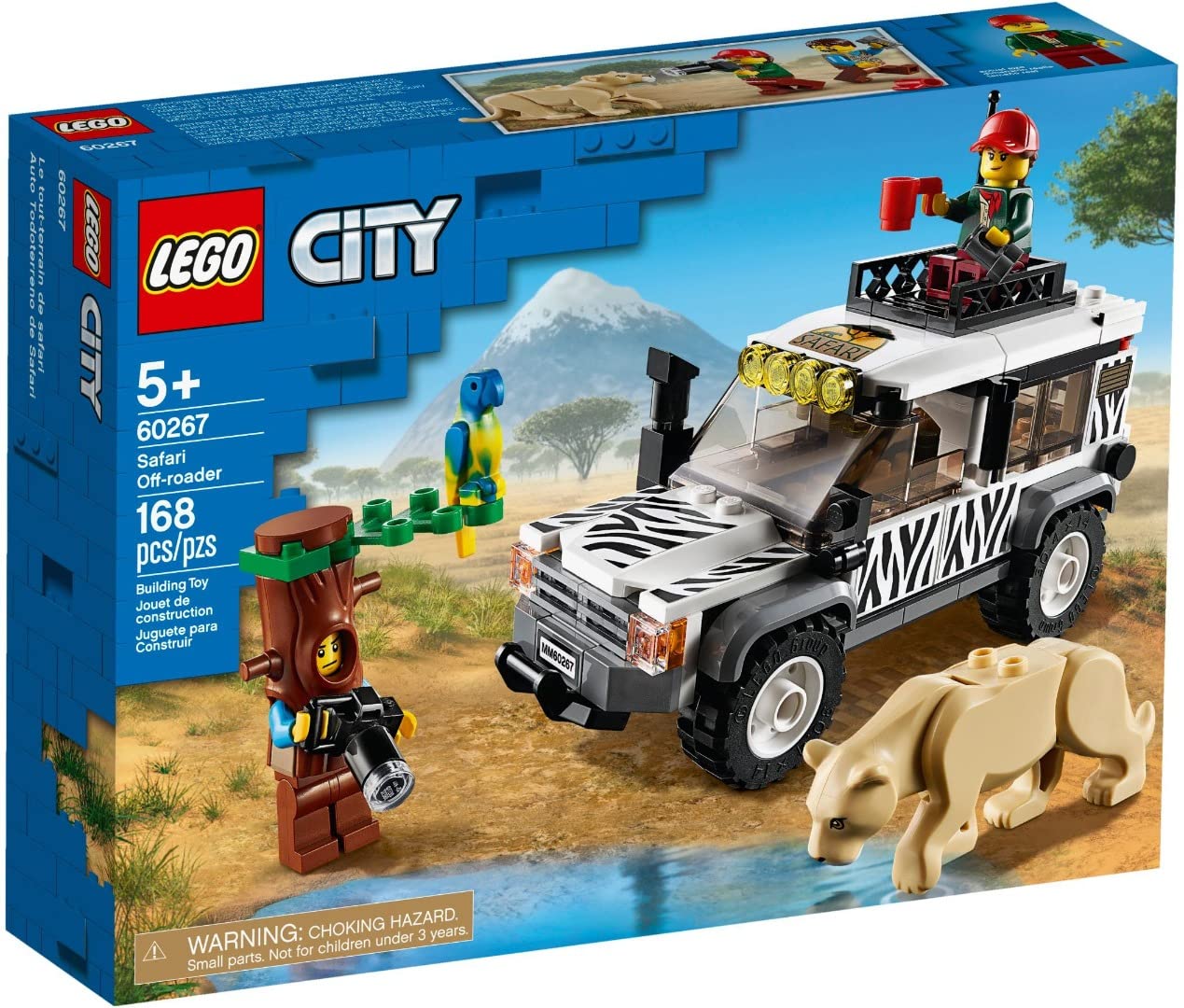 Іграшкова вантажівка LEGO City Safari 60267, фото №1