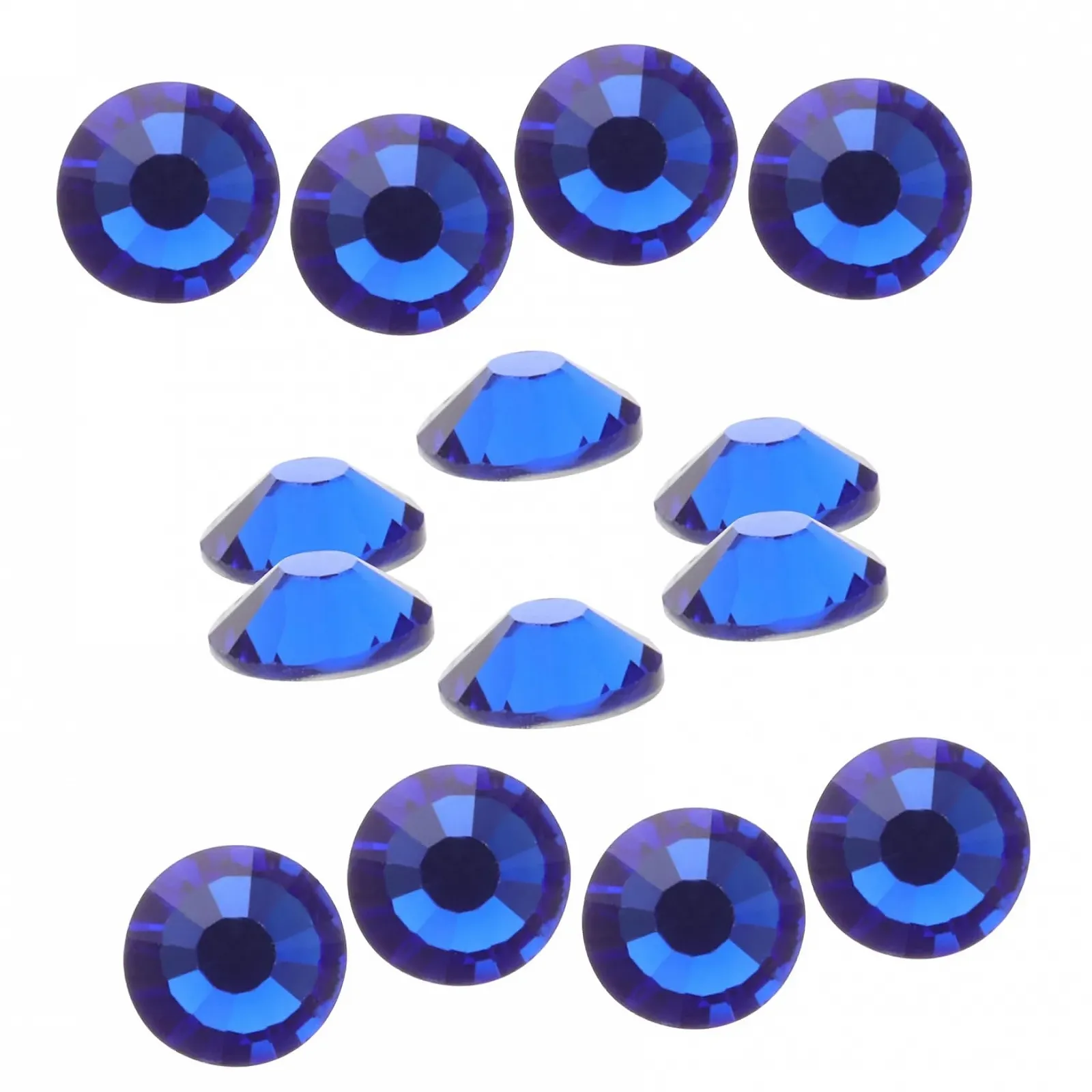 Стрази Healvian 4320 штук, манікюрний декор, прикраси аксесуари для макіяжу, аксесуари шарми прикраси дриль для наклейок на нігті, кришталеве скло, фото №8