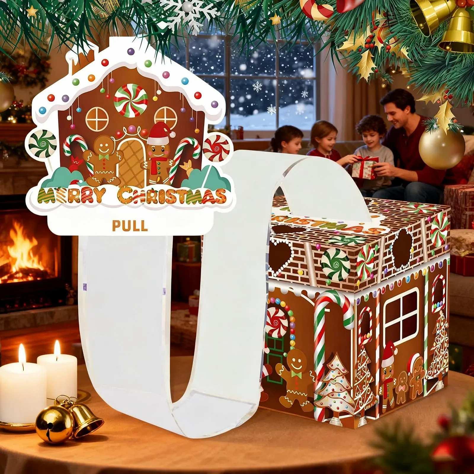 Скарбничка різдвяна Пряниковий чоловічок, фото №6