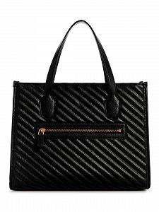 Сумка жіноча з ручками GUESS Silvana Double Compartment Tote synthetic.ua - Фото 1