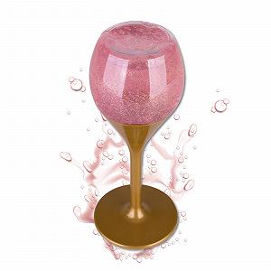 Гель для душа Accentra Let's celebrate женский, аромат чайная роза и бархат, в дизайне шампанского, 240 мл - Фото 1