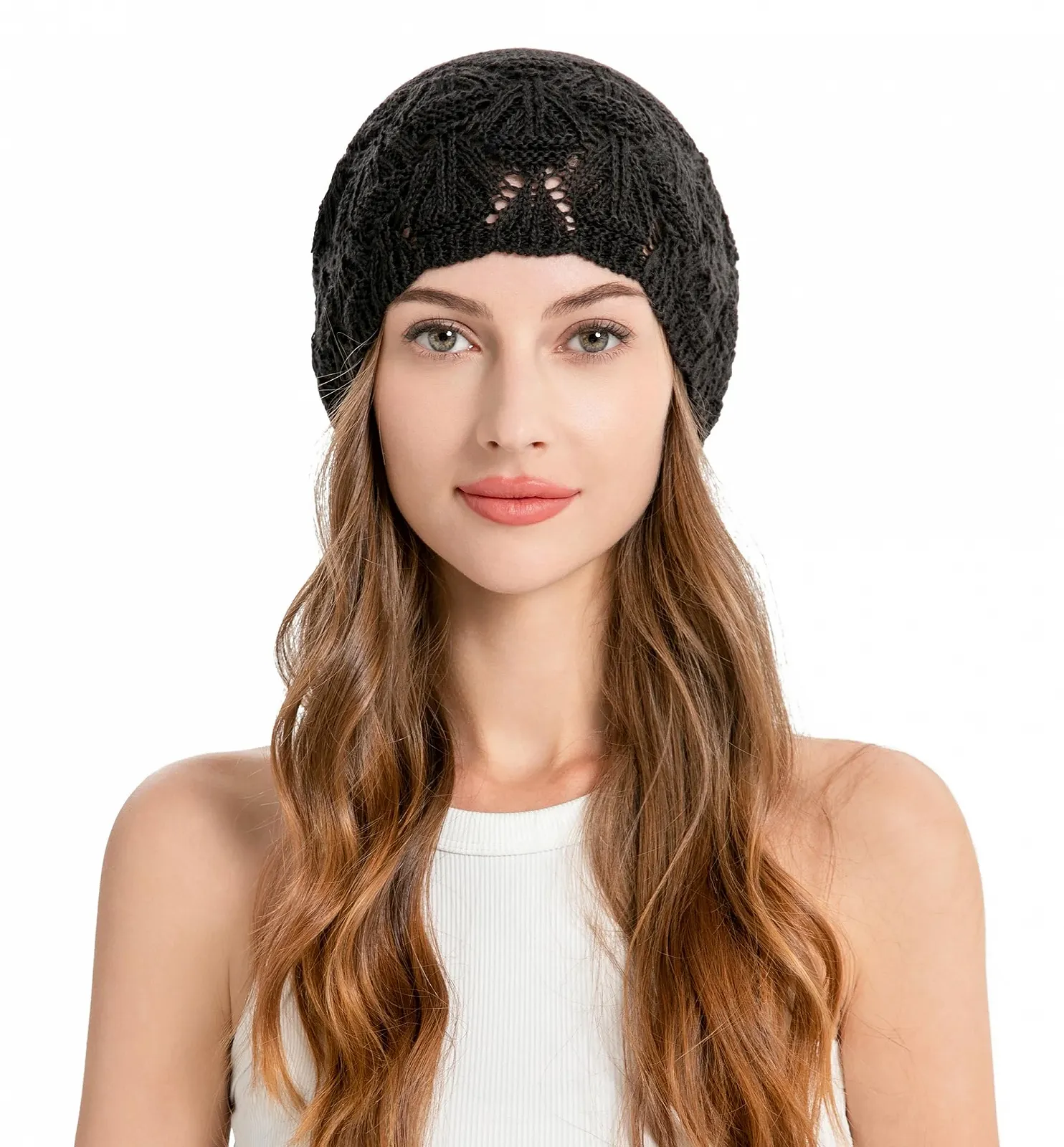 Летняя вязаная крючком шапка ZLYC в стиле винтаж, фото №3 Летняя вязаная крючком шапка ZLYC в стиле винтаж, фото №3