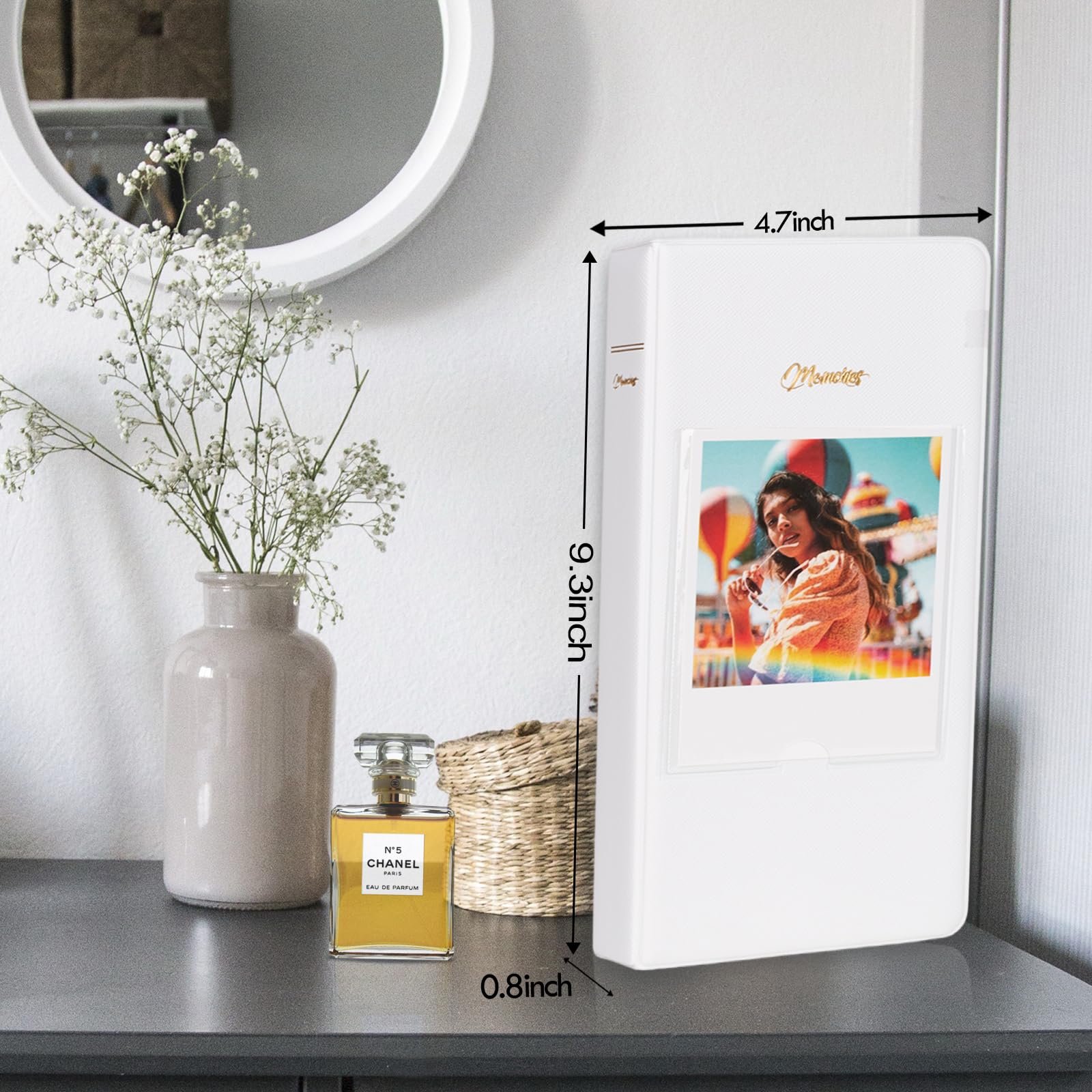 Фотоальбом Rieibi для Fujifilm Instax Wide 210/300/400 3.4 x 4.3 Inch 64 Pockets, фото №2