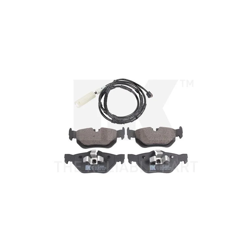 Комплект гальмівних колодок, дискове гальмо NK 221577 для BMW, задня вісь, фото №1 Комплект гальмівних колодок, дискове гальмо NK 221577 для BMW, задня вісь, фото №1