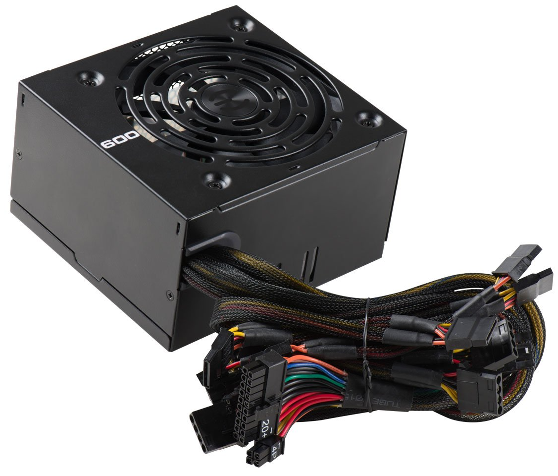 Блок живлення EVGA 600 W1 600W Black, фото №2