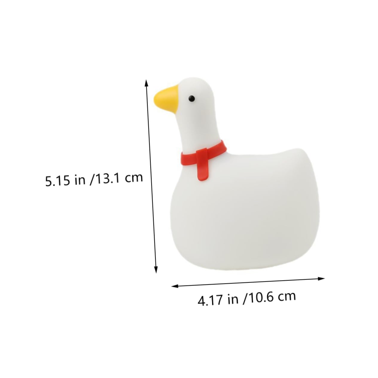 Світильник DOITOOL Goose Silicone Lamp ABS Білий, фото №2