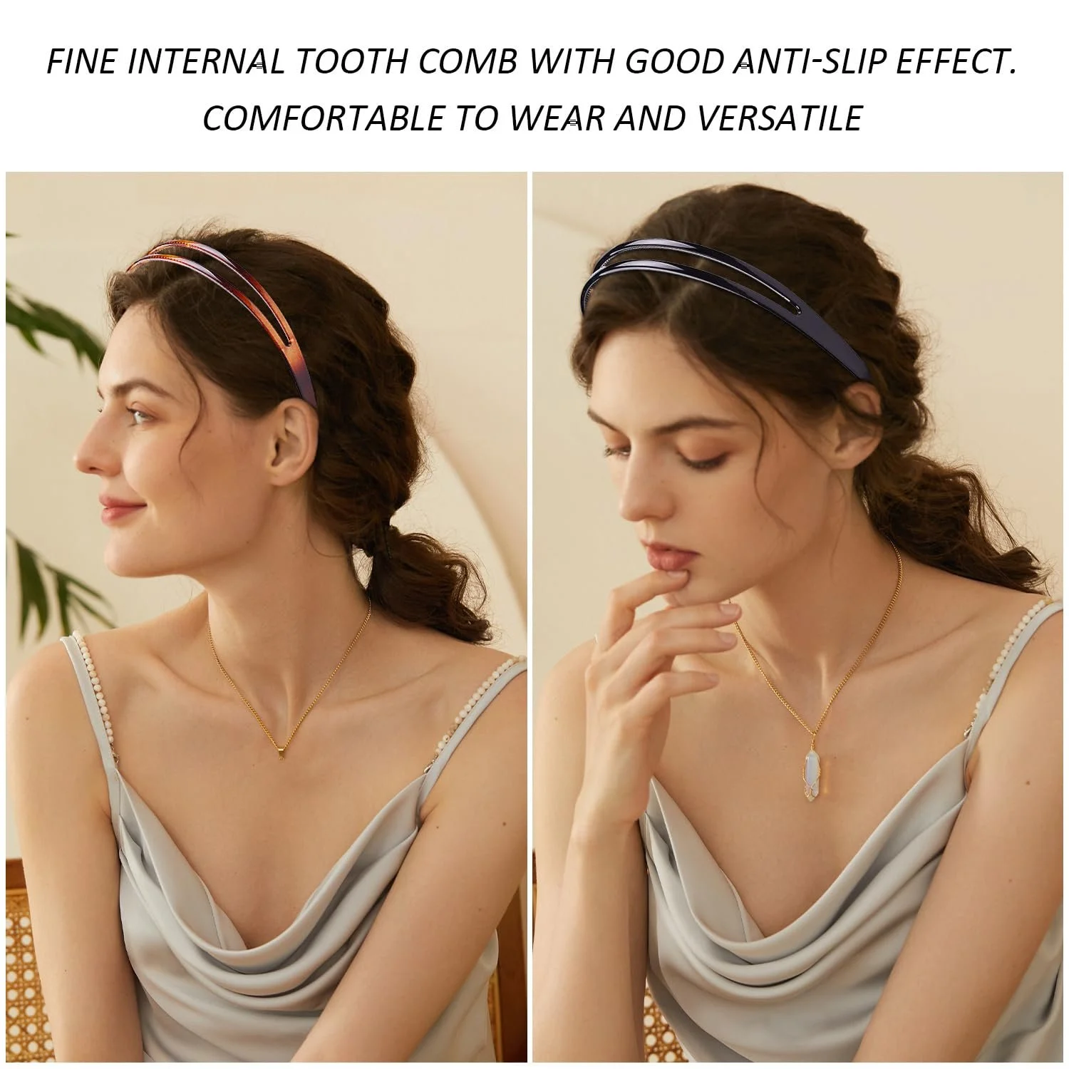 Обруч Пластик 2 шт Подвійний Ряд Зубчастий, фото №4