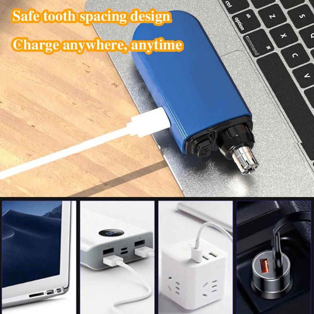 Набор Pikapipy Nose Hair Trimmer IPX7 USB Rechargeable (A), фото №5