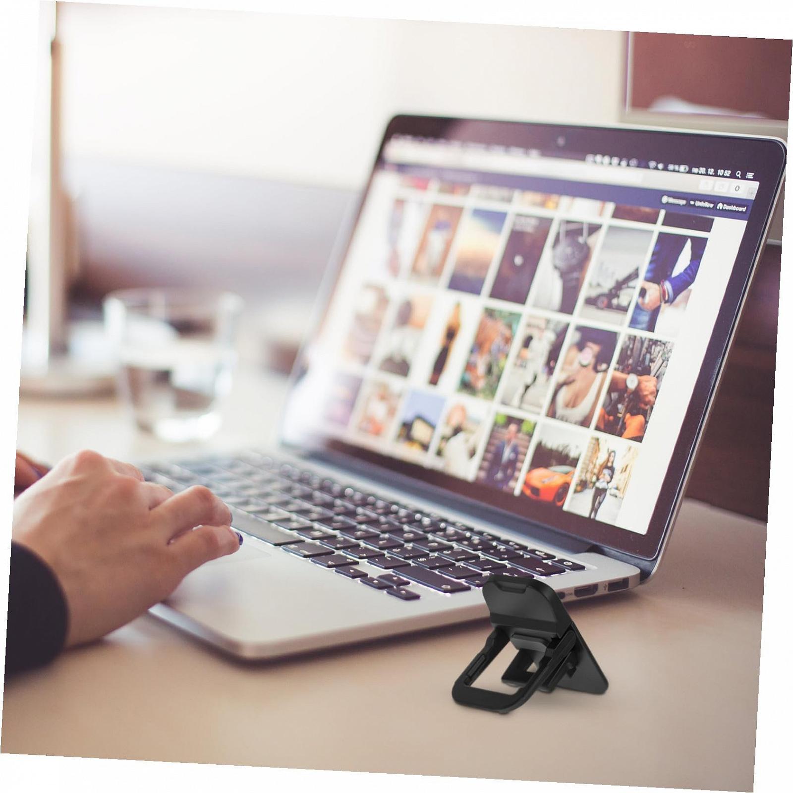 Подставка для ноутбука складная эргономичная алюминиевая регулируемая (2 шт.), фото №9