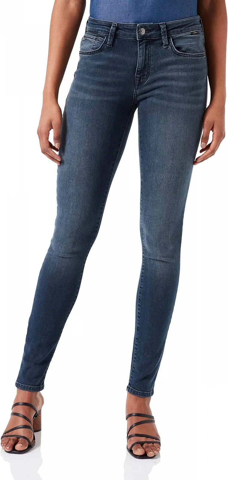 Женские джинсовые штаны MAVI ADRIANA Dark Shaded Glam - 25, фото №2 Женские джинсовые штаны MAVI ADRIANA Dark Shaded Glam - 25, фото №2