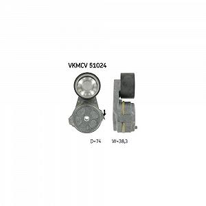 Натягувач поліклинового ременя SKF VKMCV 51024 для MERCEDES-BENZ - Фото 1