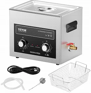 Ультразвуковий очисник Vevor KZ-S10 10 Silver - Фото 1