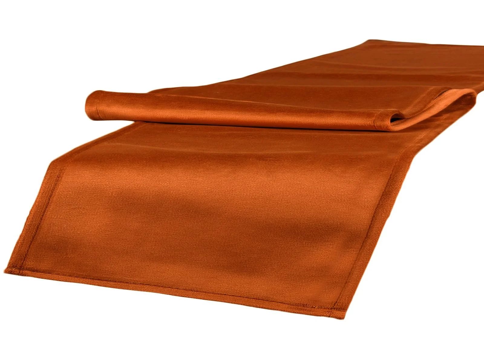 Доріжка на стіл beties Samt&Sonders 40 x 140 см оксамитова іржаво-помаранчева, фото №1 Доріжка на стіл beties Samt&Sonders 40 x 140 см оксамитова іржаво-помаранчева, фото №1