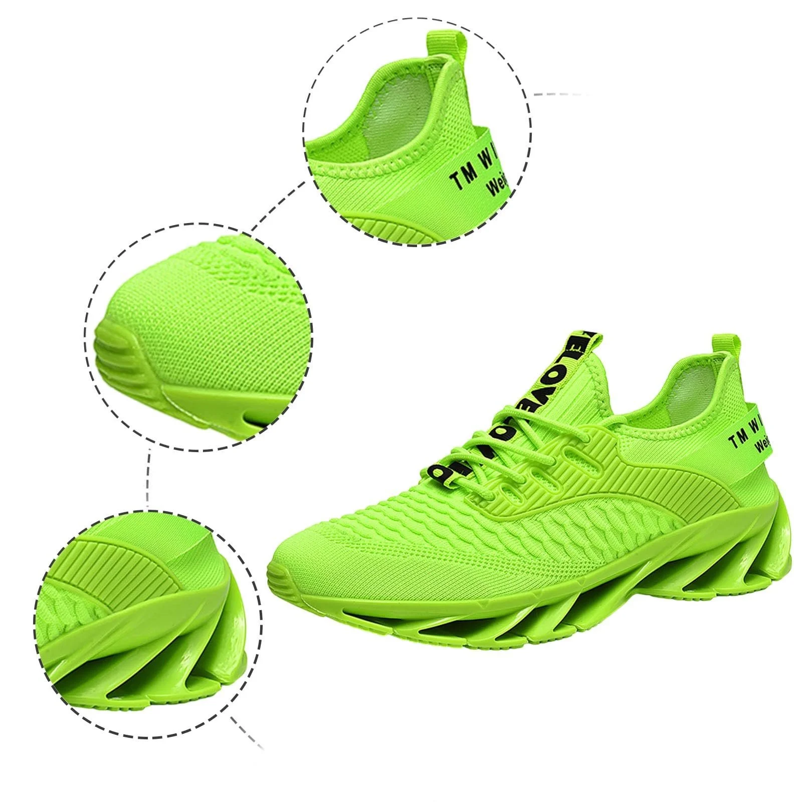 Кросівки Famzuneu Спортивні Чорний/Білий, фото №2