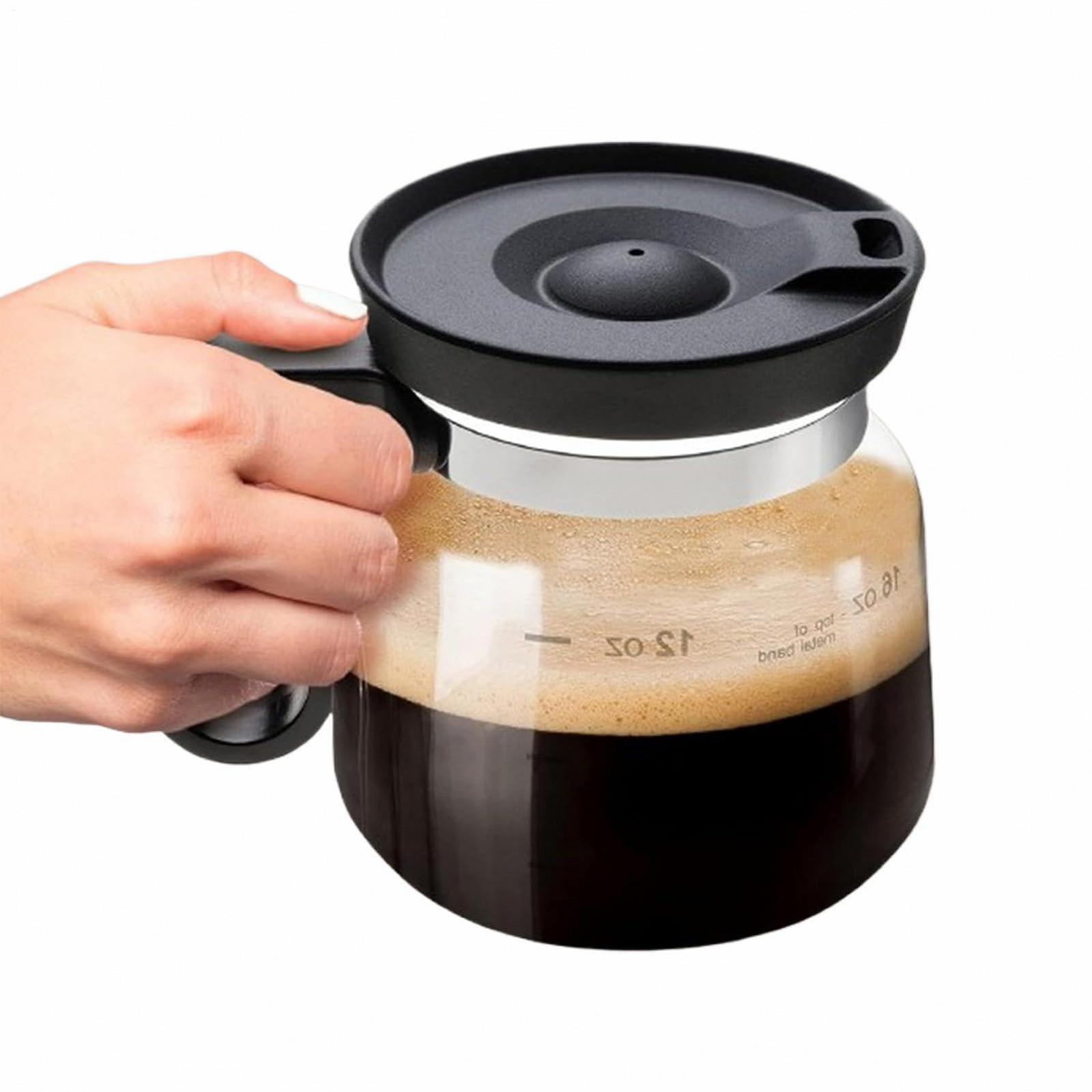 Кавова чашка з кришкою, 473 мл - термостійка, фото №1