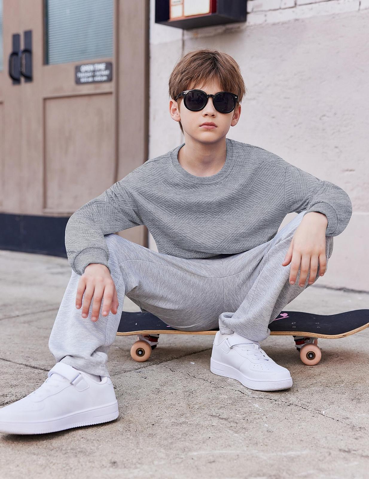 Толстовка Arshiner для хлопчиків, з круглим вирізом, повсякденна, з довгими рукавами,, фото №4