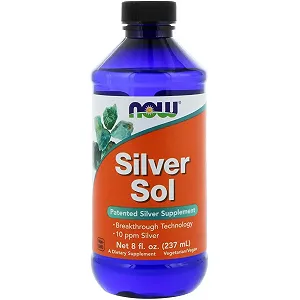 Коллоїдне Срібло Now Foods Silver Sol 8 рідких унцій 237 мл - Фото 1