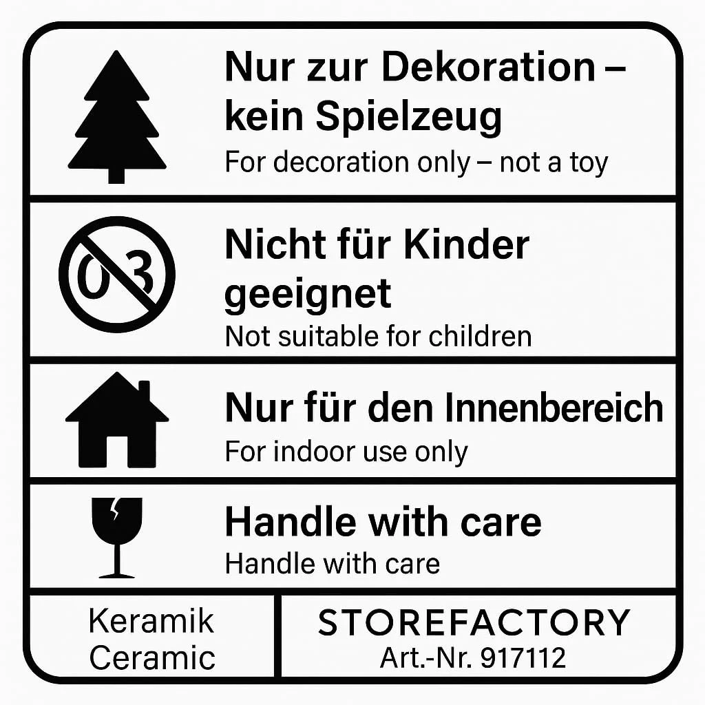 Статуэтка Storefactory Stig Маленькая Белый, фото №5 Статуэтка Storefactory Stig Маленькая Белый, фото №5