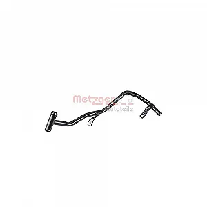 Трубка охолоджувальної рідини METZGER 4010320 для AUDI SEAT SKODA VW моторний відсік ззаду - Фото 1