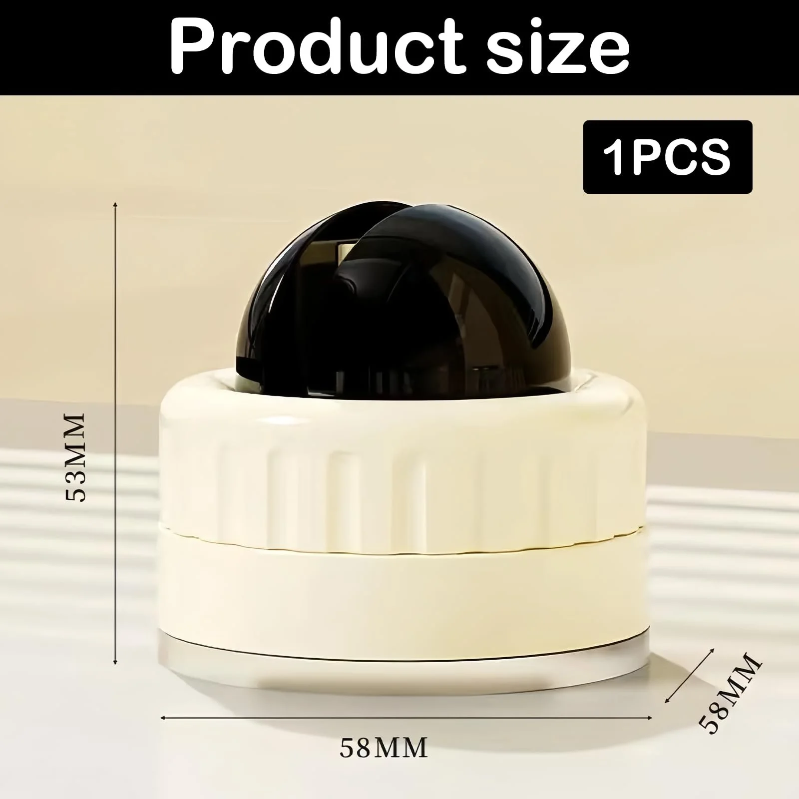 Міні-Точило для ножів З шаровою присоскою Поворотна Чорний, фото №2