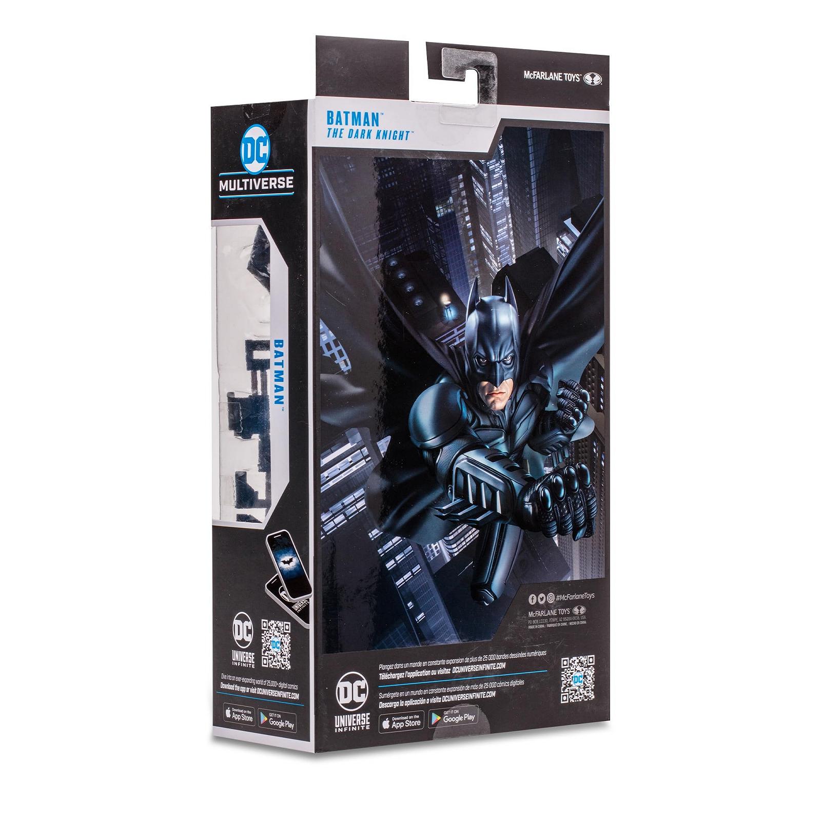 Фігурка Бетмена DC Multiverse 17,8 см (Темний Лицар) з екіпіровкою для стрибків з парашутом, фото №12