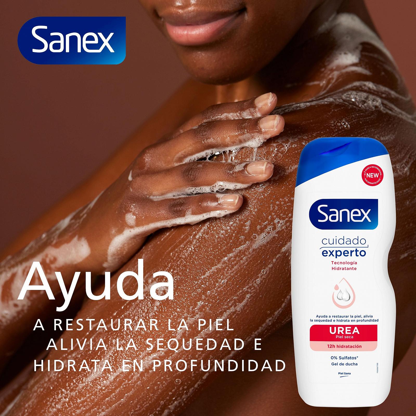 Набір гелів для душу Sanex Expert Care та Urea 4 x 600 мл, фото №8