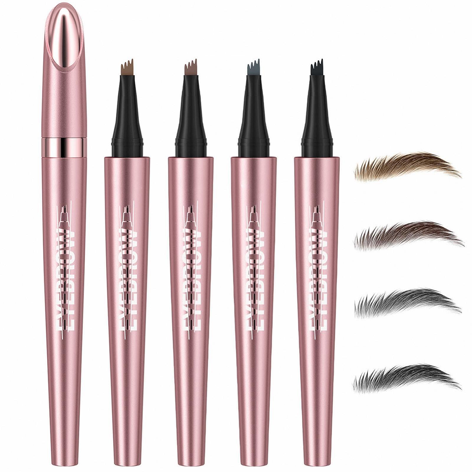 Олівець для брів 3D з 4-ма вилковими наконечниками Пакунок з 4-х, фото №1 Олівець для брів 3D з 4-ма вилковими наконечниками Пакунок з 4-х, фото №1