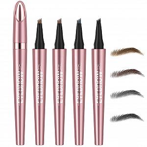 Купить Карандаш для бровей 3D с 4-вилочными наконечниками Набор из 4-х - Фото 1 Карандаш для бровей 3D с 4-вилочными наконечниками Набор из 4-х - Фото 1