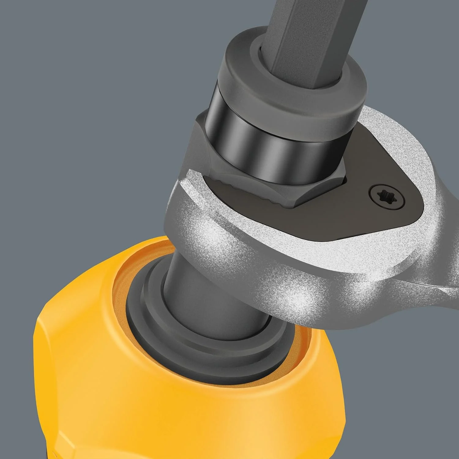 Ударно-поворотная отвертка Wera Kraftform Kompakt 900 Set 1 Черный, фото №5