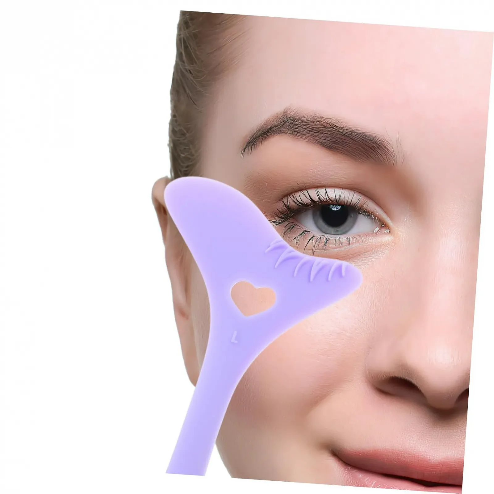 Трафареты для подводки WOFASHPURET Многоразовые Фиолетовый, фото №3 Трафареты для подводки WOFASHPURET Многоразовые Фиолетовый, фото №3