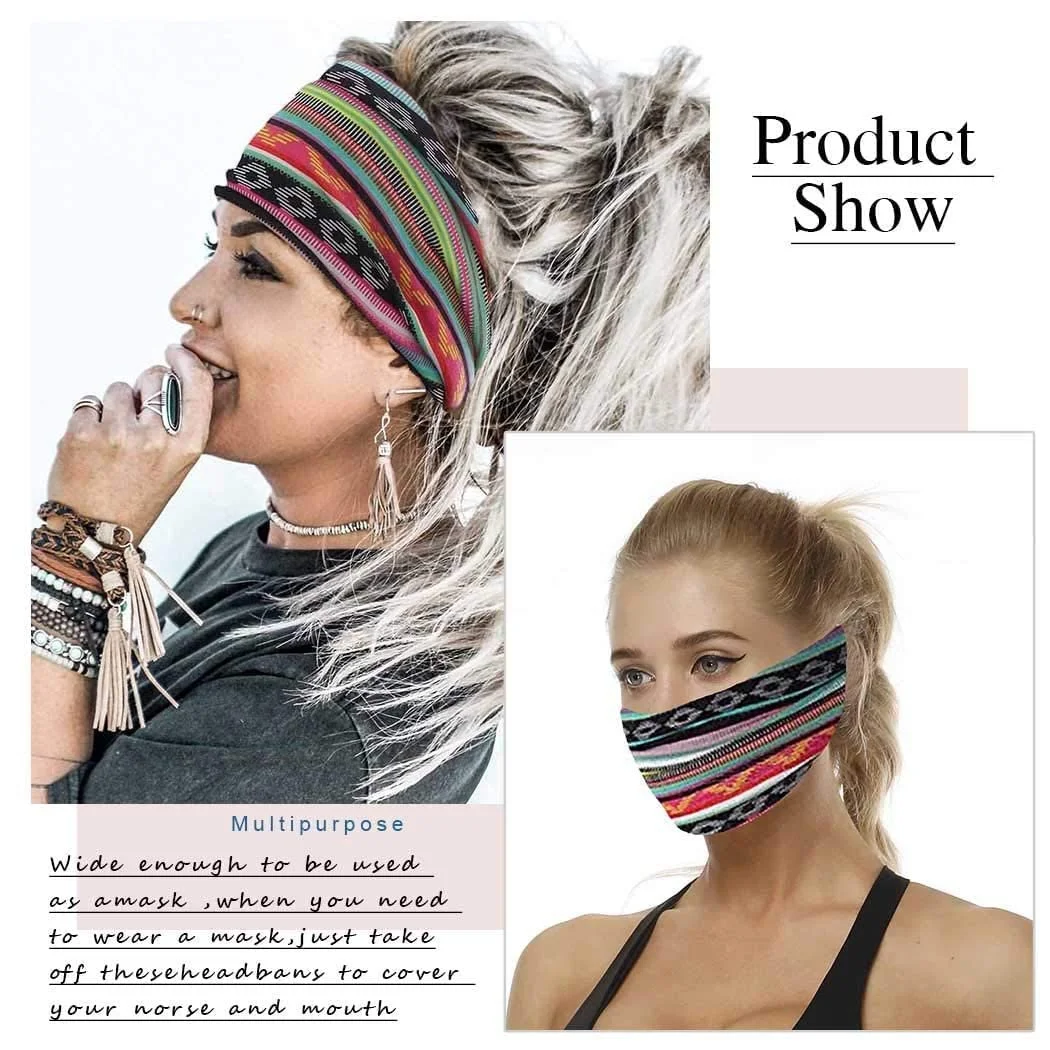 Пов'язка на голову в стилі бохо Zoestar, фото №5