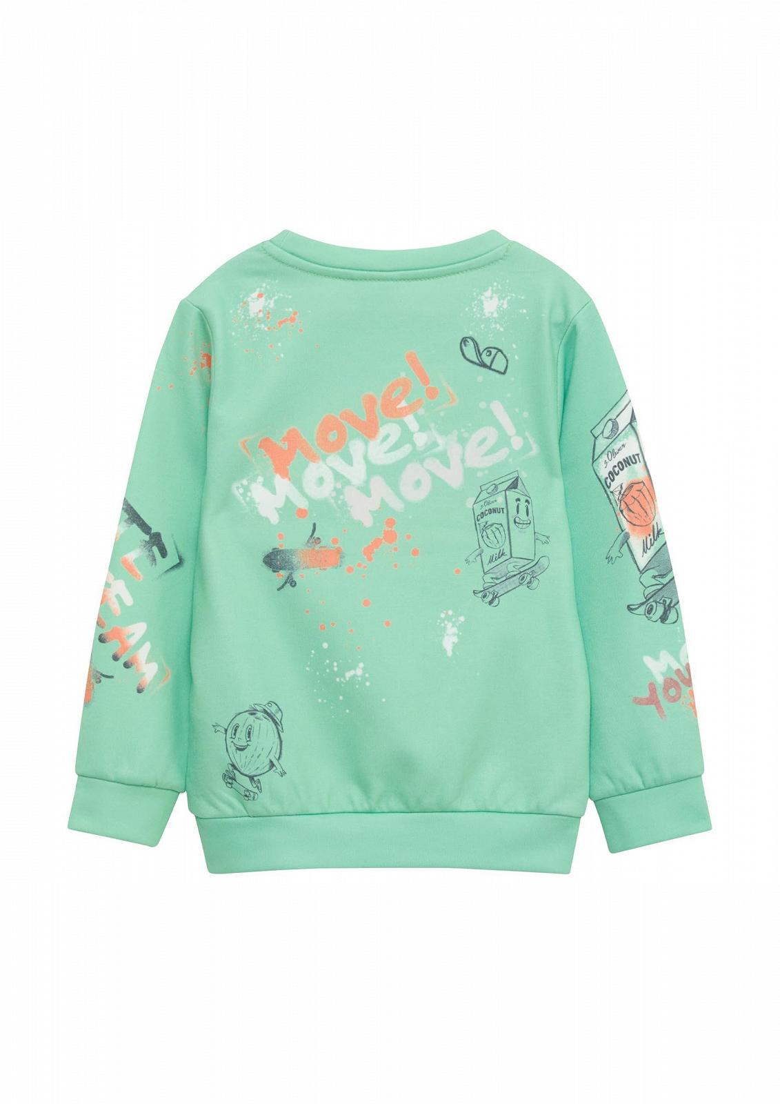 Толстовка s.Oliver мягкая с принтом по всей поверхности, фото №2