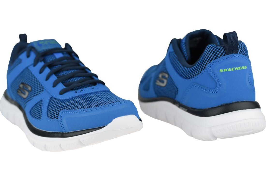 Кросівки Skechers Track-Bucolo 52630-BKW, чоловічі, чорні, EU 42 (UK 7.5), фото №5